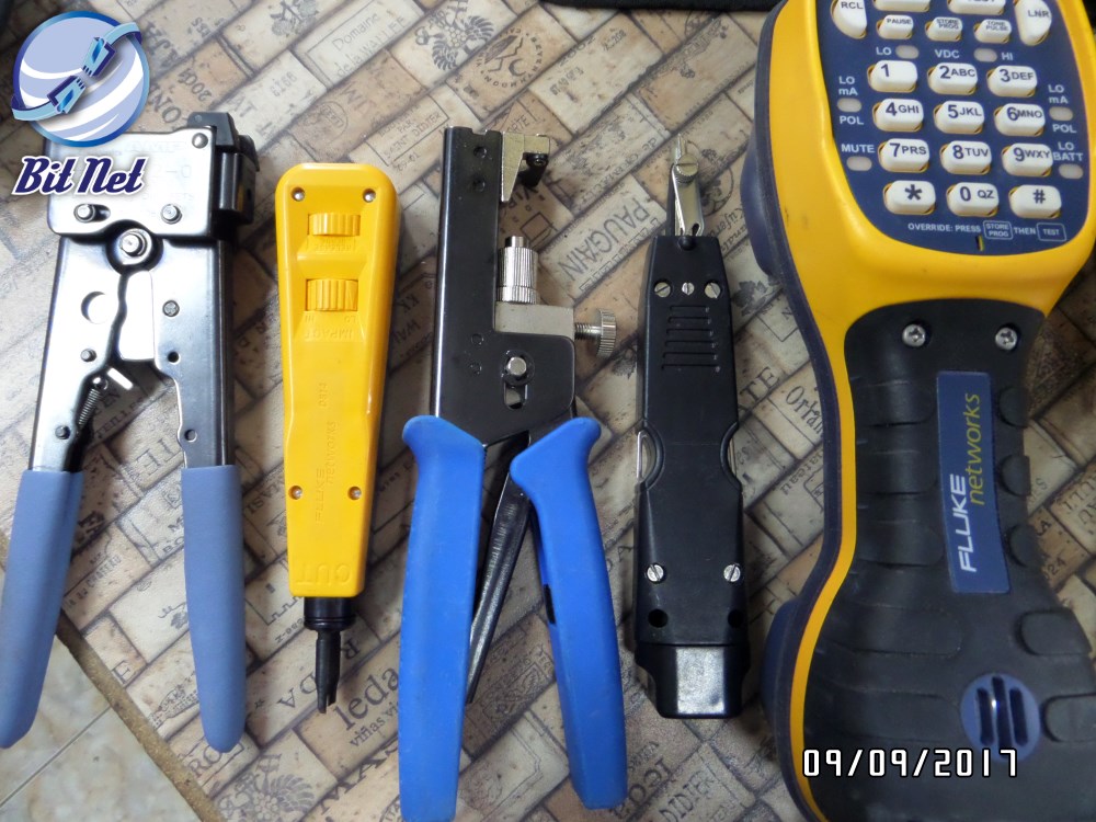 Herramientas Fluke Networks utilizadas por BitNet